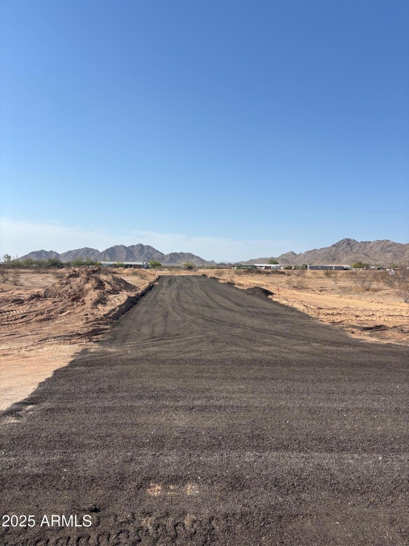 Road into property
