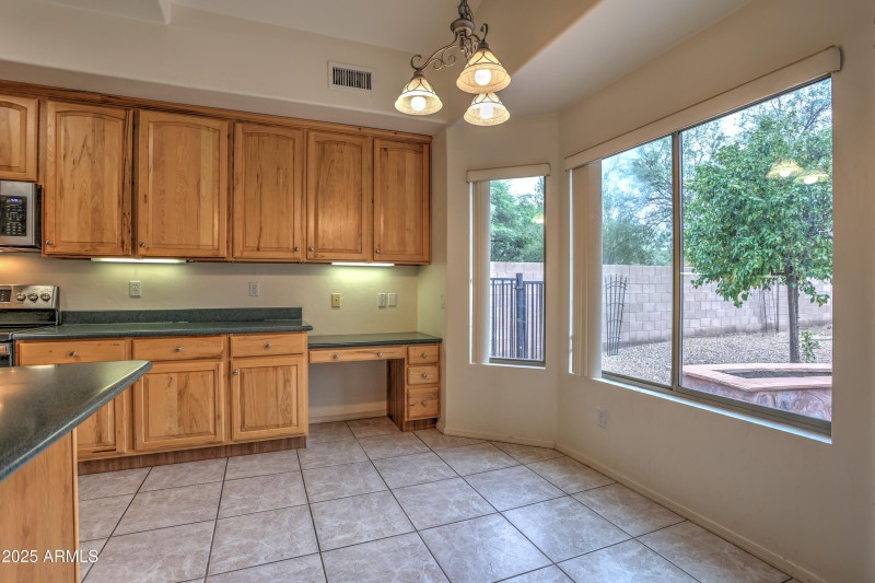 Dining Area with Bay Window