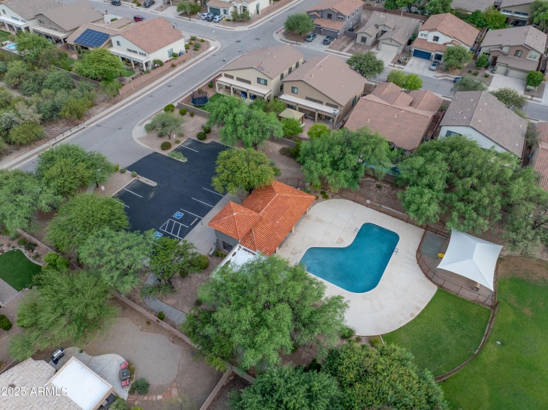 Community Pool Near House