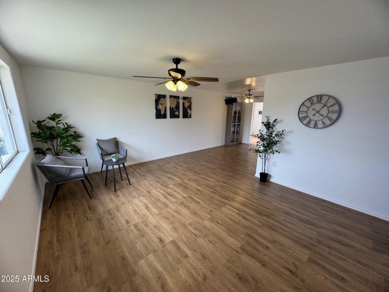 Lots of natural light