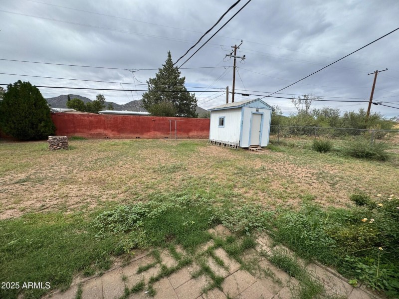 Backyard and Shed