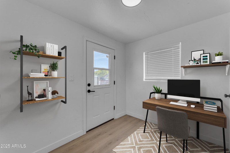 Laundry has room for work space