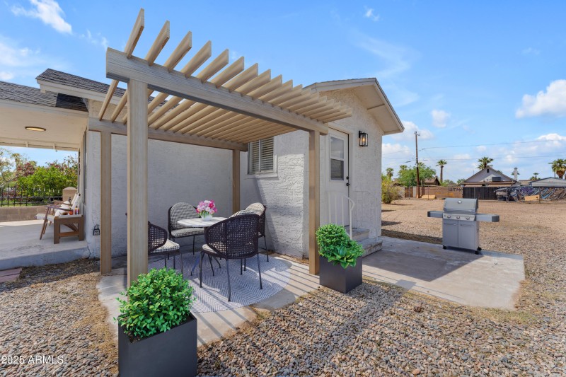 Plenty of space for Patio