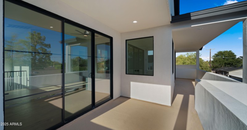 Upstairs Balcony