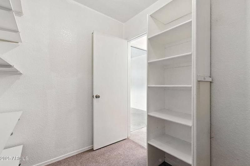 Primary walk-in closet