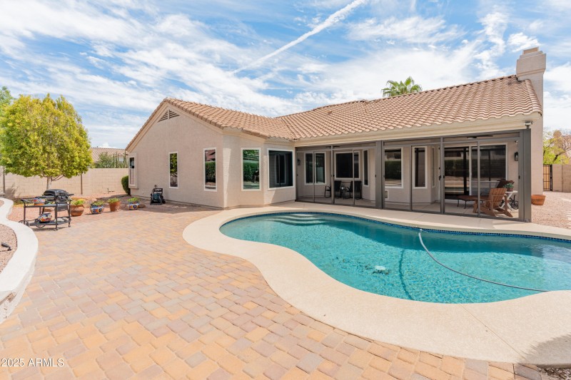 5450 E Helena Dr Private Backyard