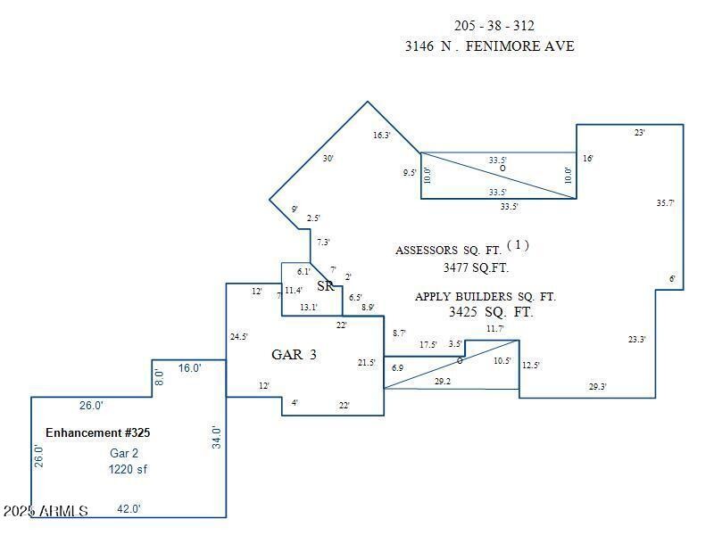 Fennimore Ave - Assessors Builder Sq Ft
