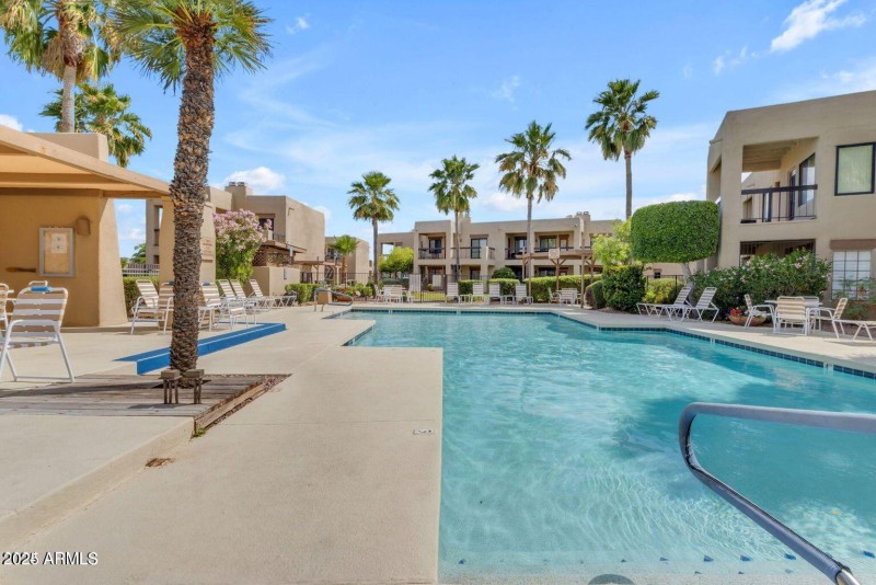 heated pool