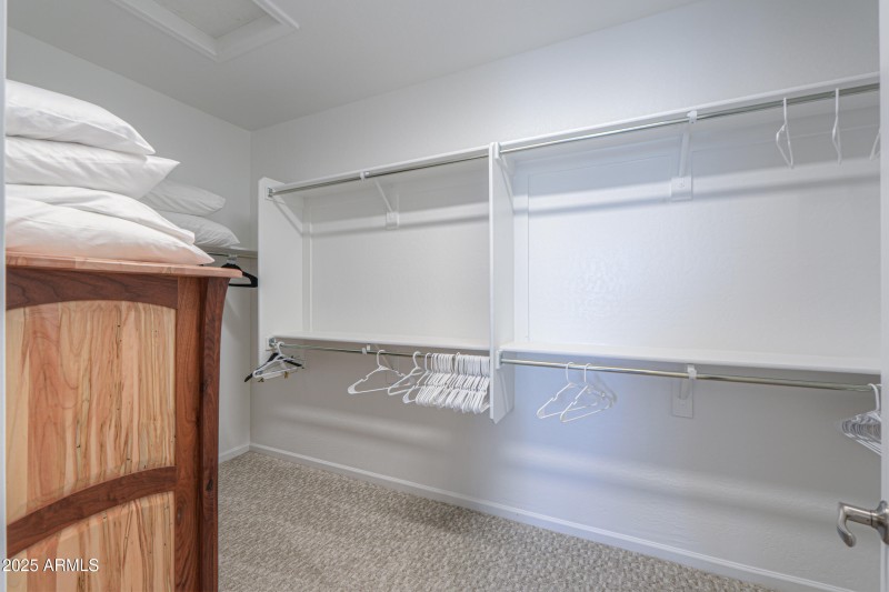 Master closet