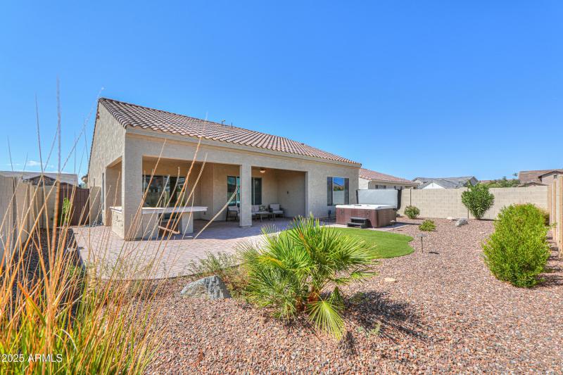 Covered patio