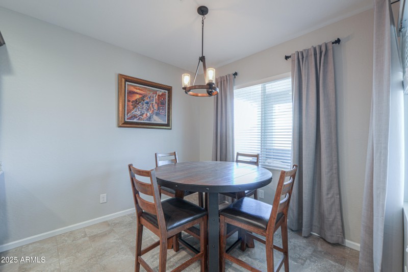 Dining area