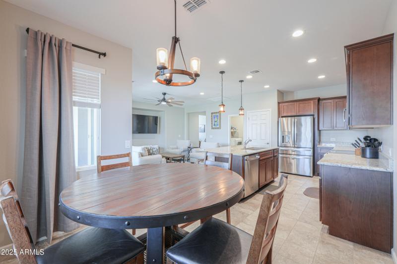 Dining area