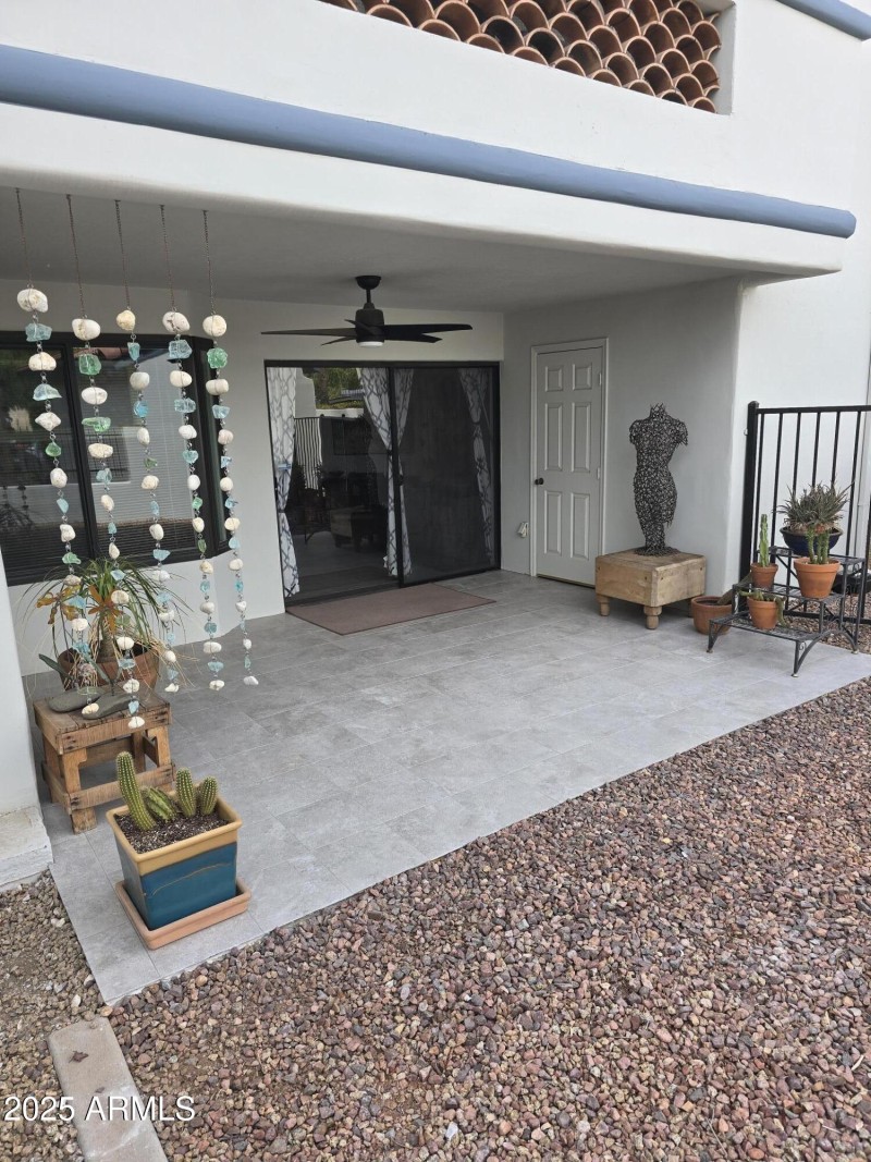 NEW PATIO TILES