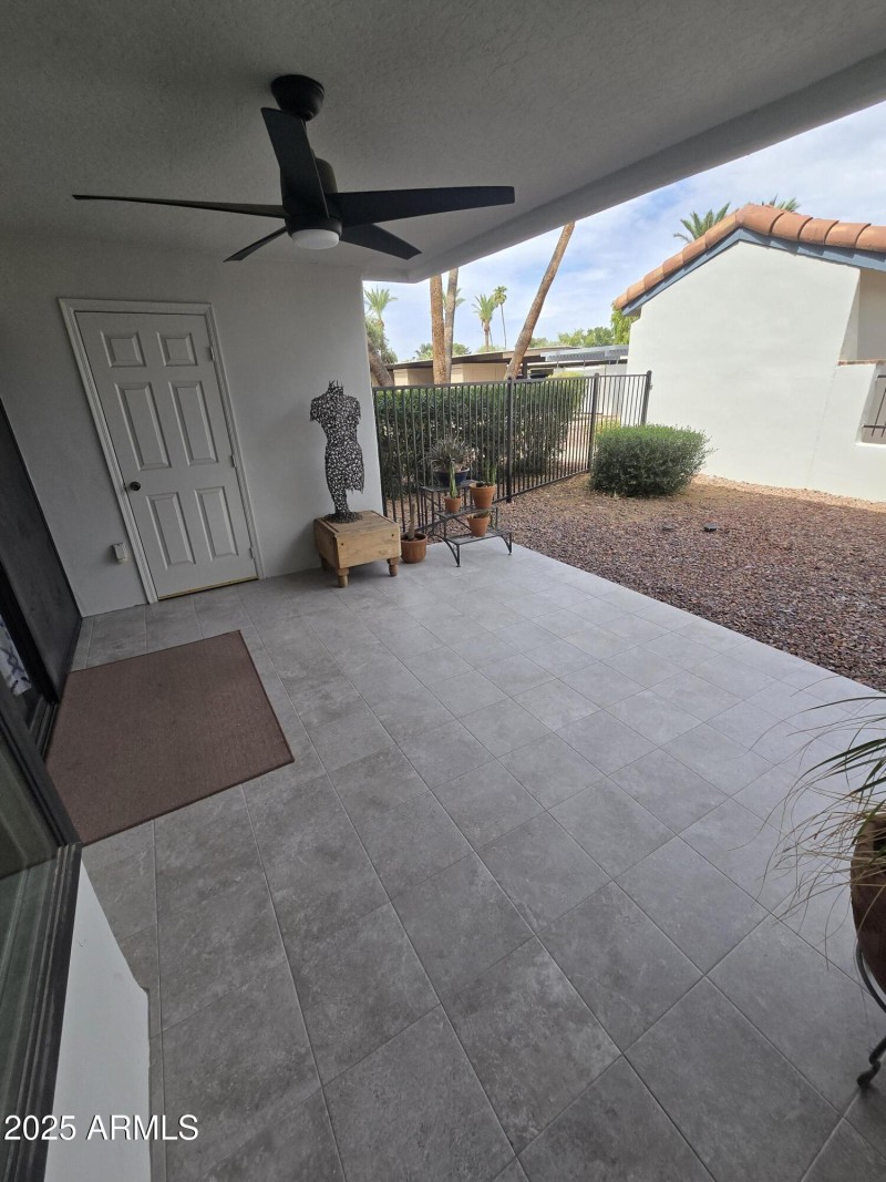 RETILED PATIO