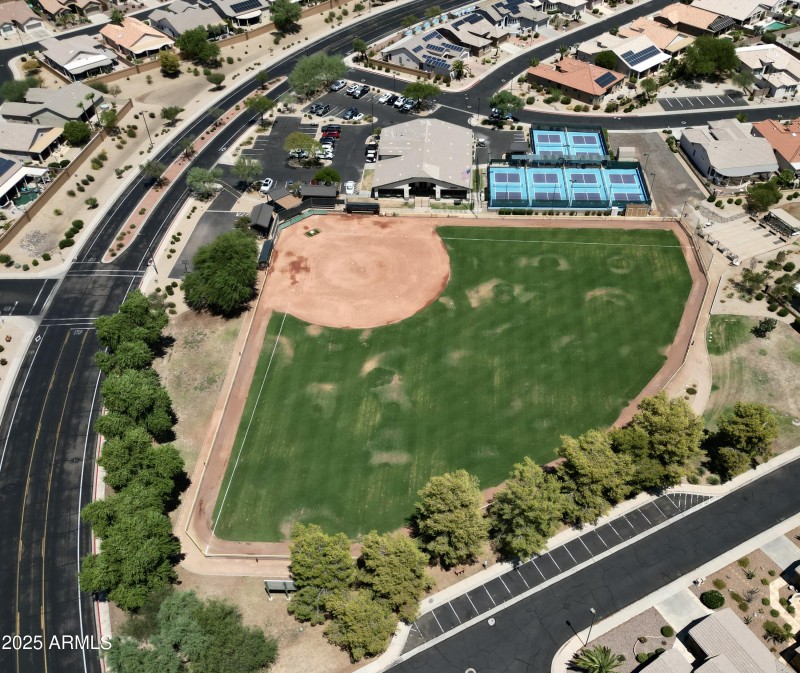 Copy of Birdseye View of Baseball Field