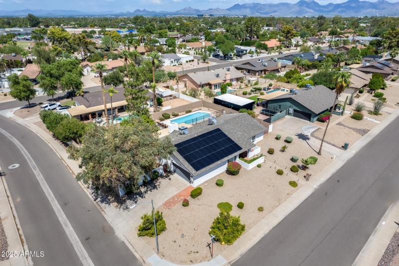 Aerial View of Home