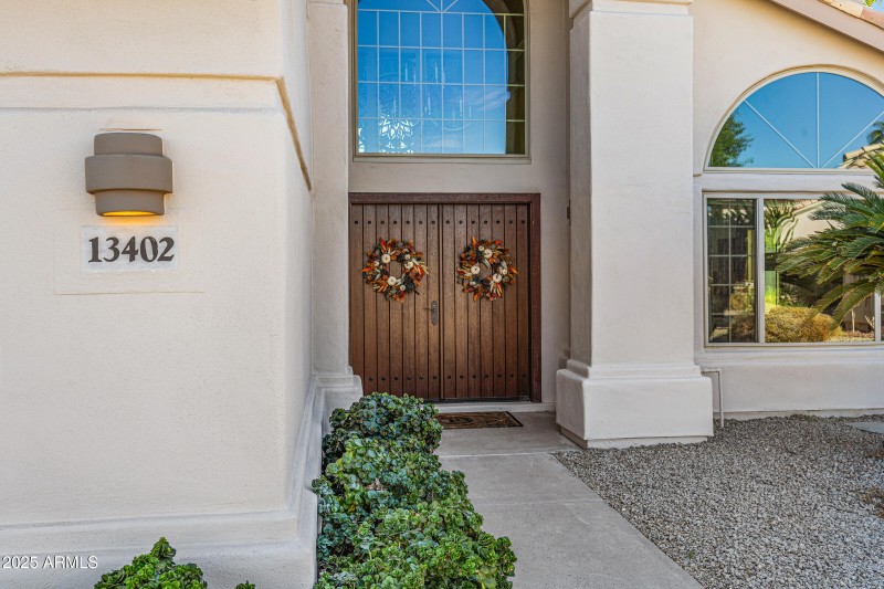 Custom Therma-Tru front door