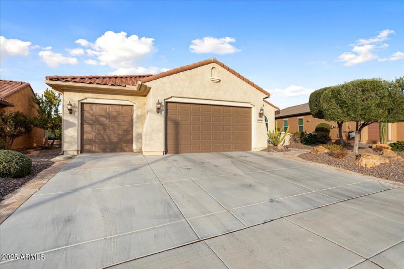 3 car extended garage