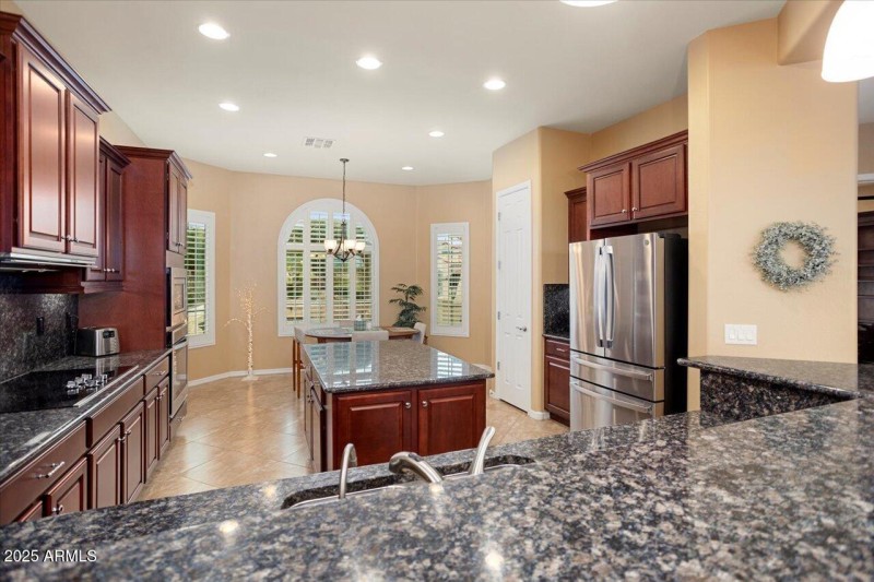 Kitchen toward Breakfast Room
