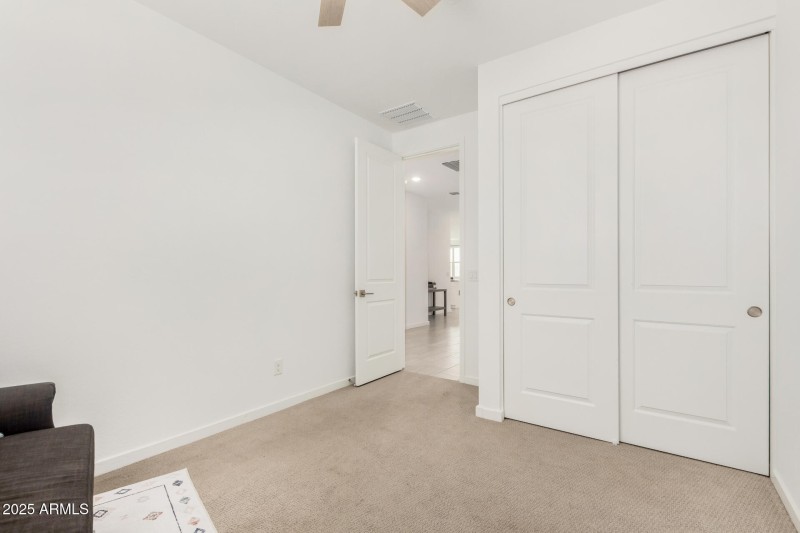 Front bedroom looking towards hall
