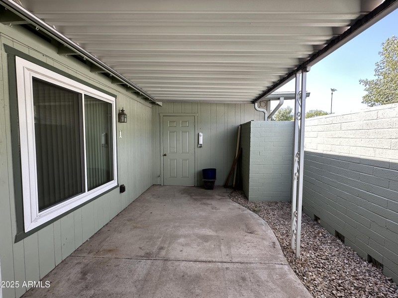 Private yard