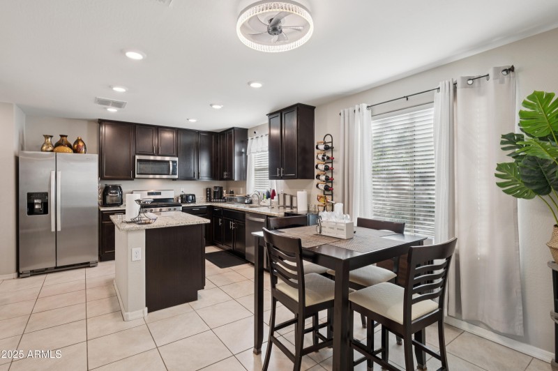 Kitchen View From Dining
