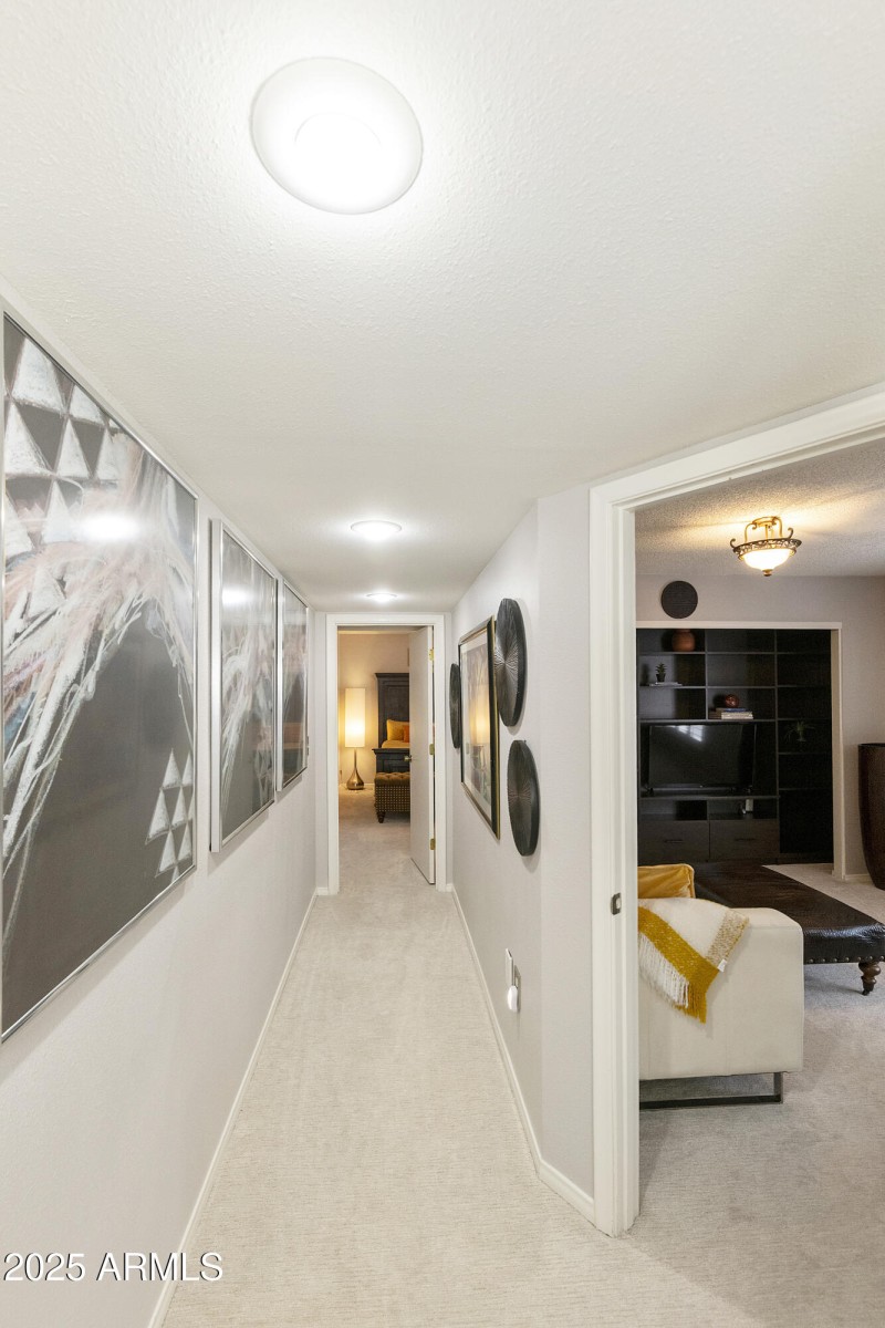 Hall to bedrooms