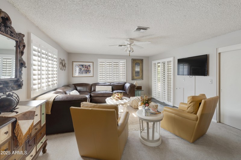 Family Room off kitchen