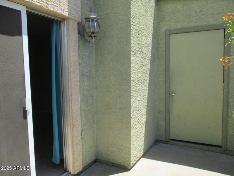Back patio