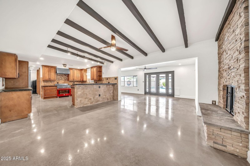 Open floor plan
