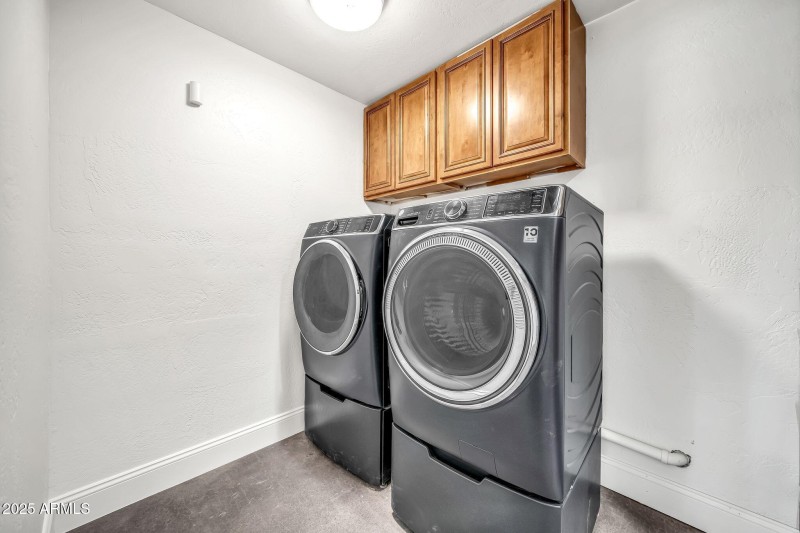 Indoor Laundry Area