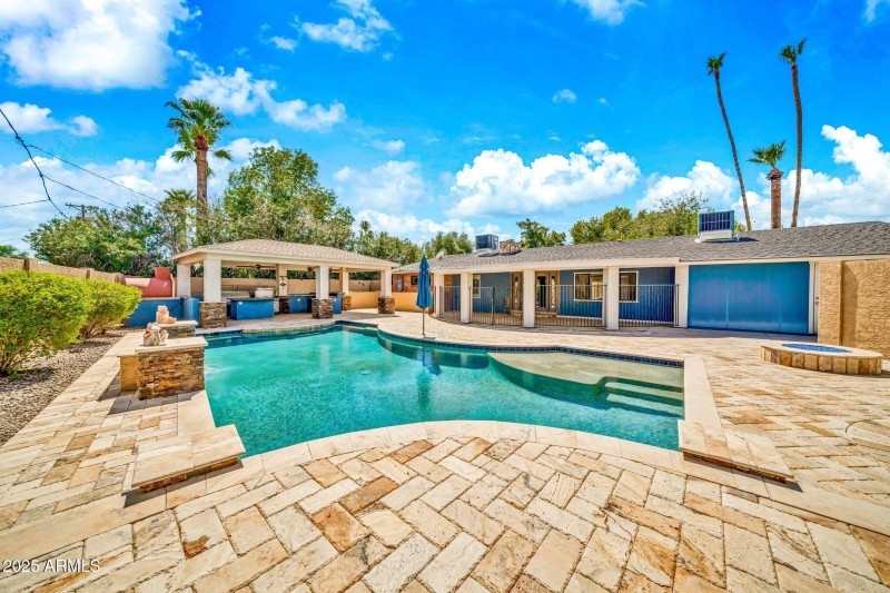 Outdoor Oasis Including Heated Pool
