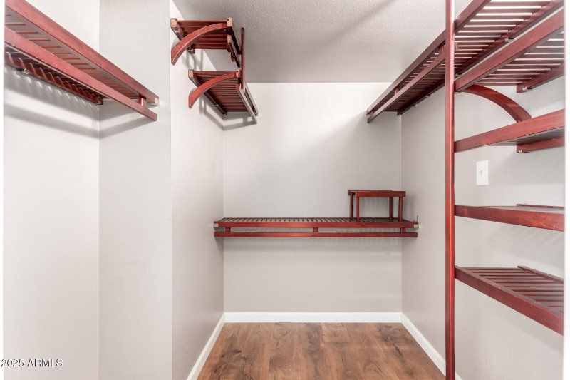 Master closet