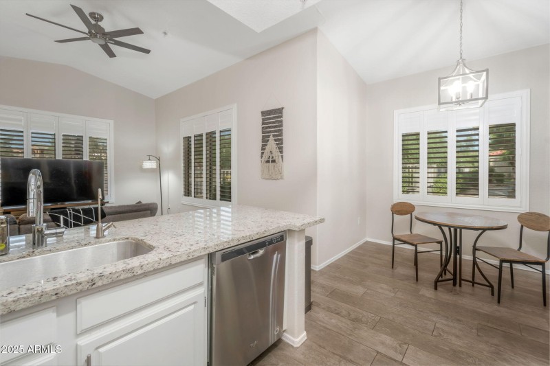 Kitchen to Dining