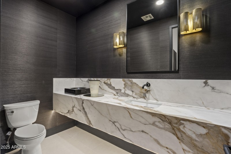 Guest powder room