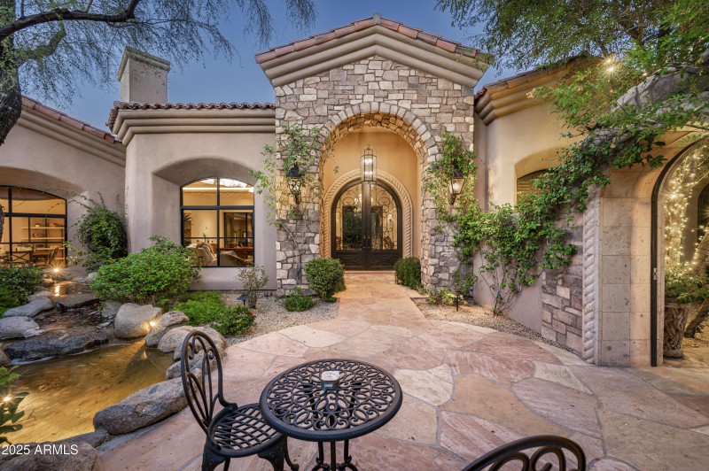 Front courtyard