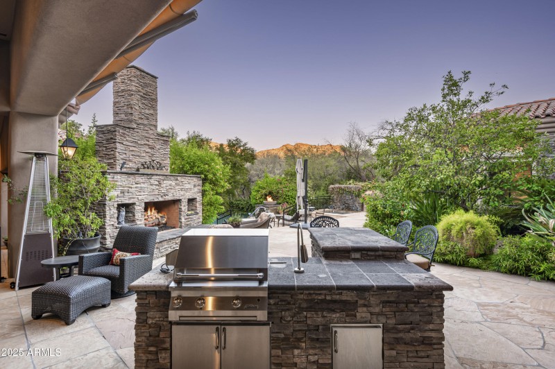 BBQ area