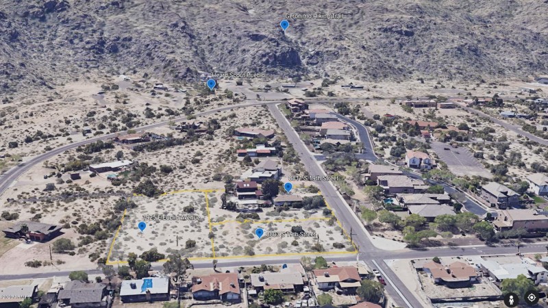Aerial to South
