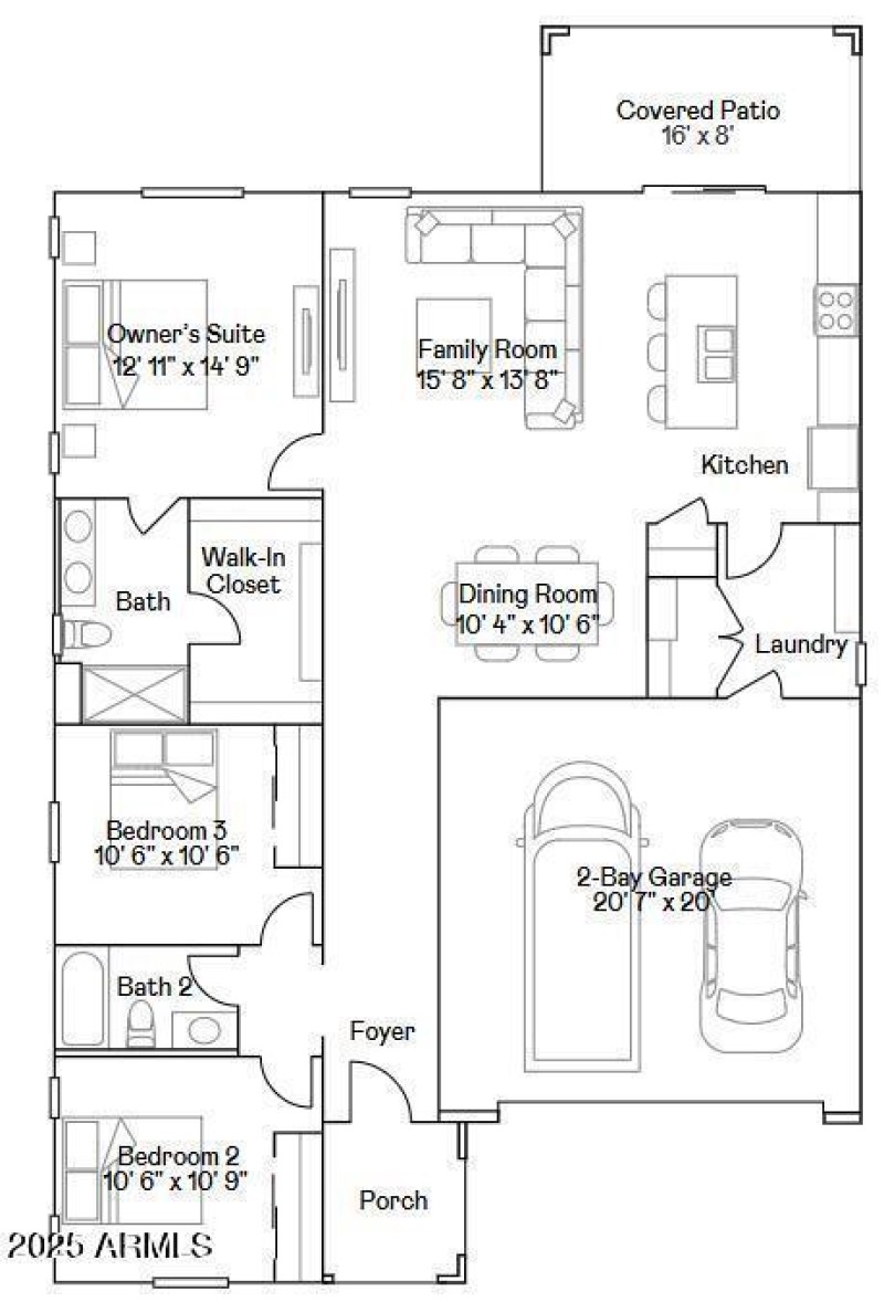 20912 S 231st Floorplan