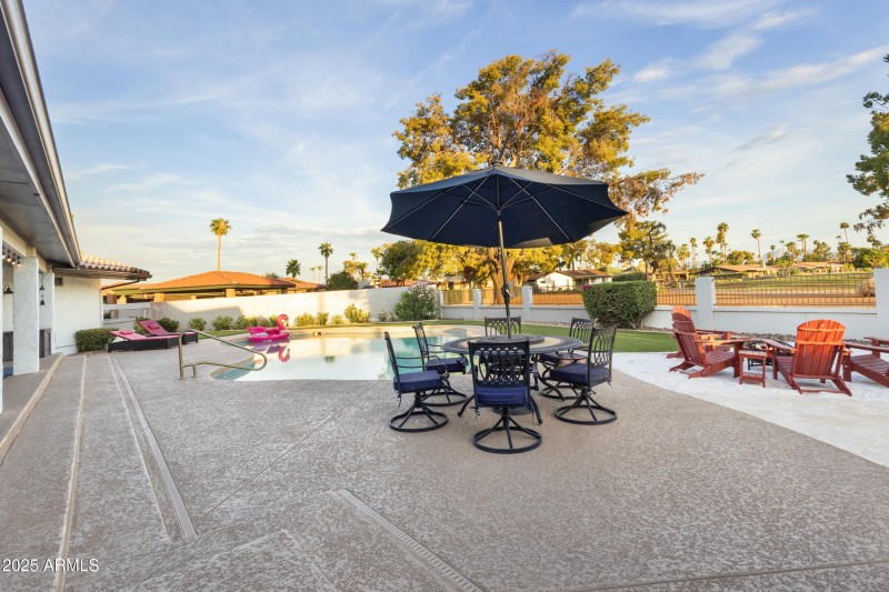 Back Patio