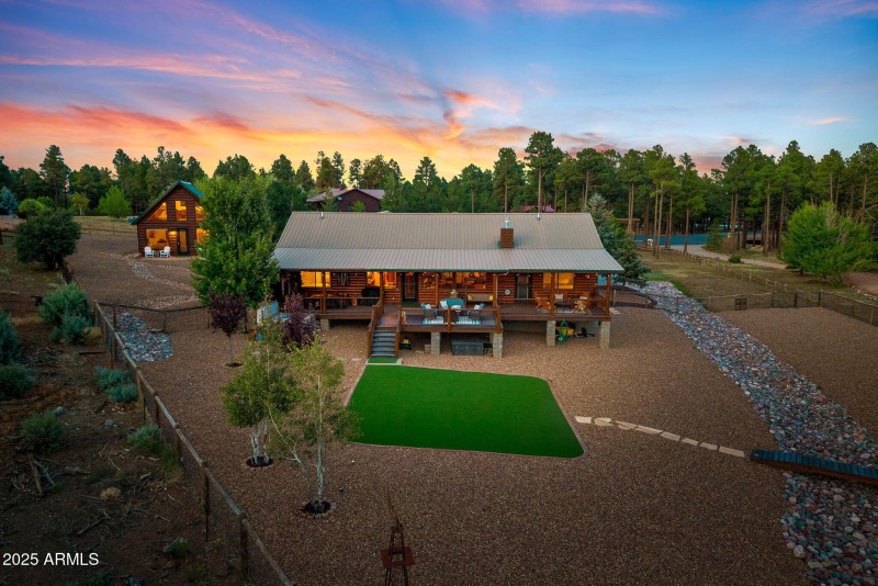 BACK YARD AERIAL VIEW