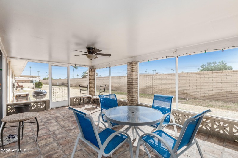 Screened in Patio