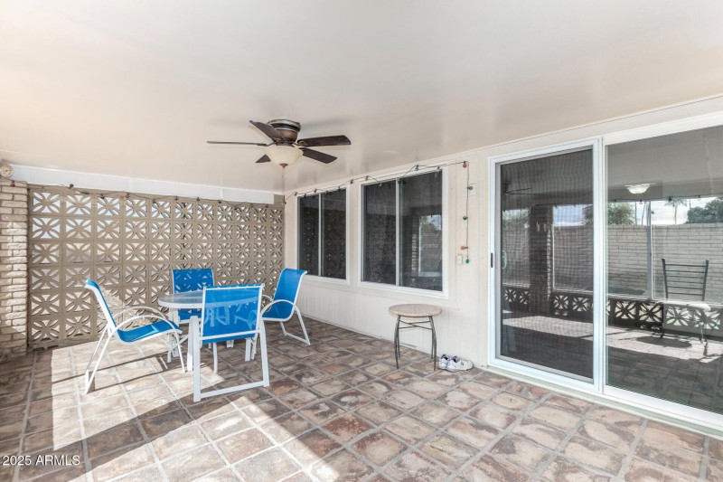 Screened in Patio