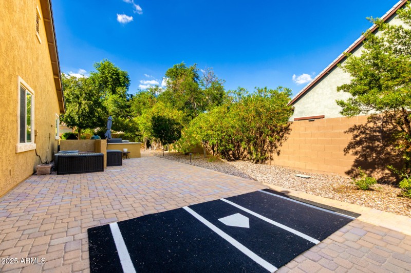 Side Yard/Extended Paver Parking