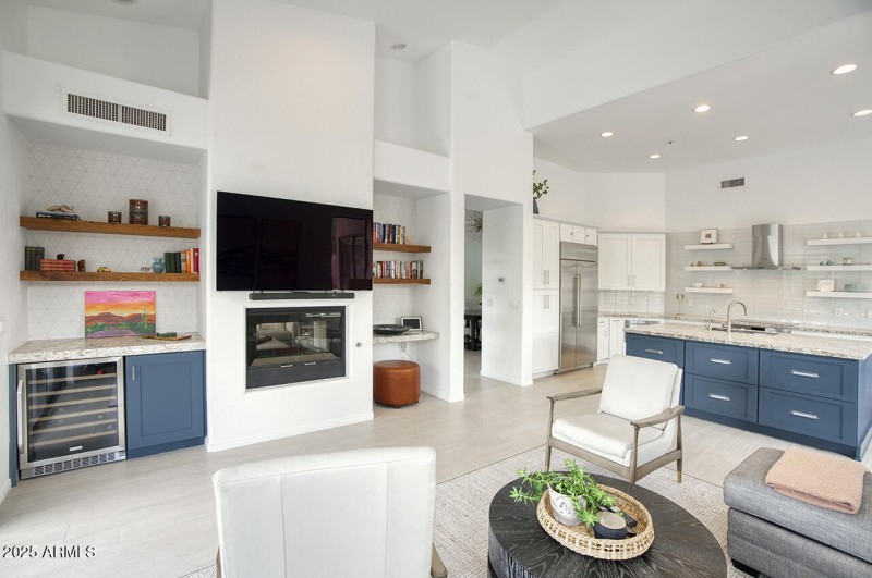 Family Room Open to Kitchen