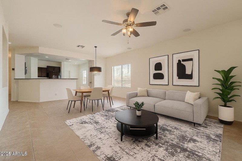 Living Room Staging 3