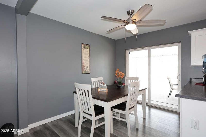 Dining area