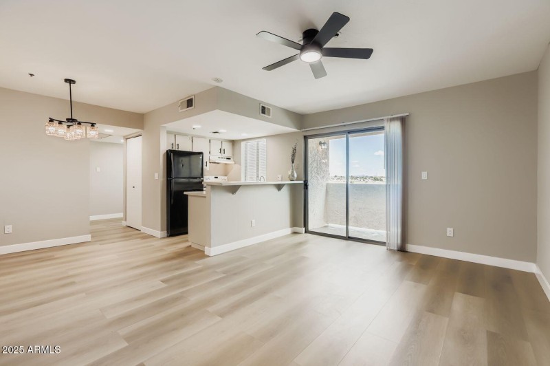 Living area w/Balcony