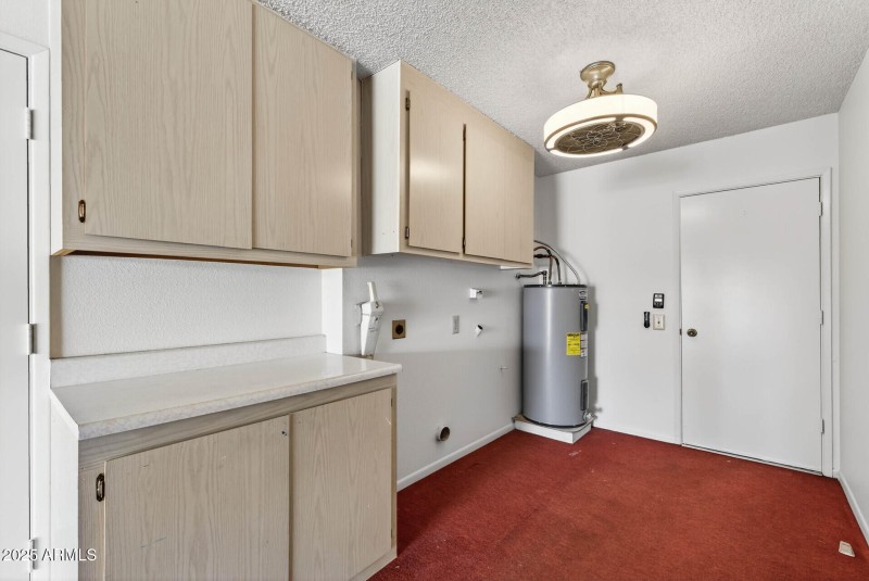 Laundry in Garage