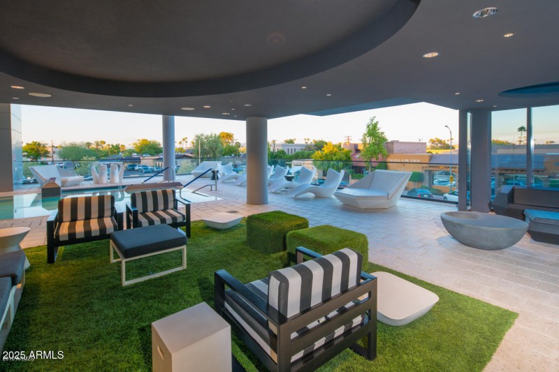 pool area